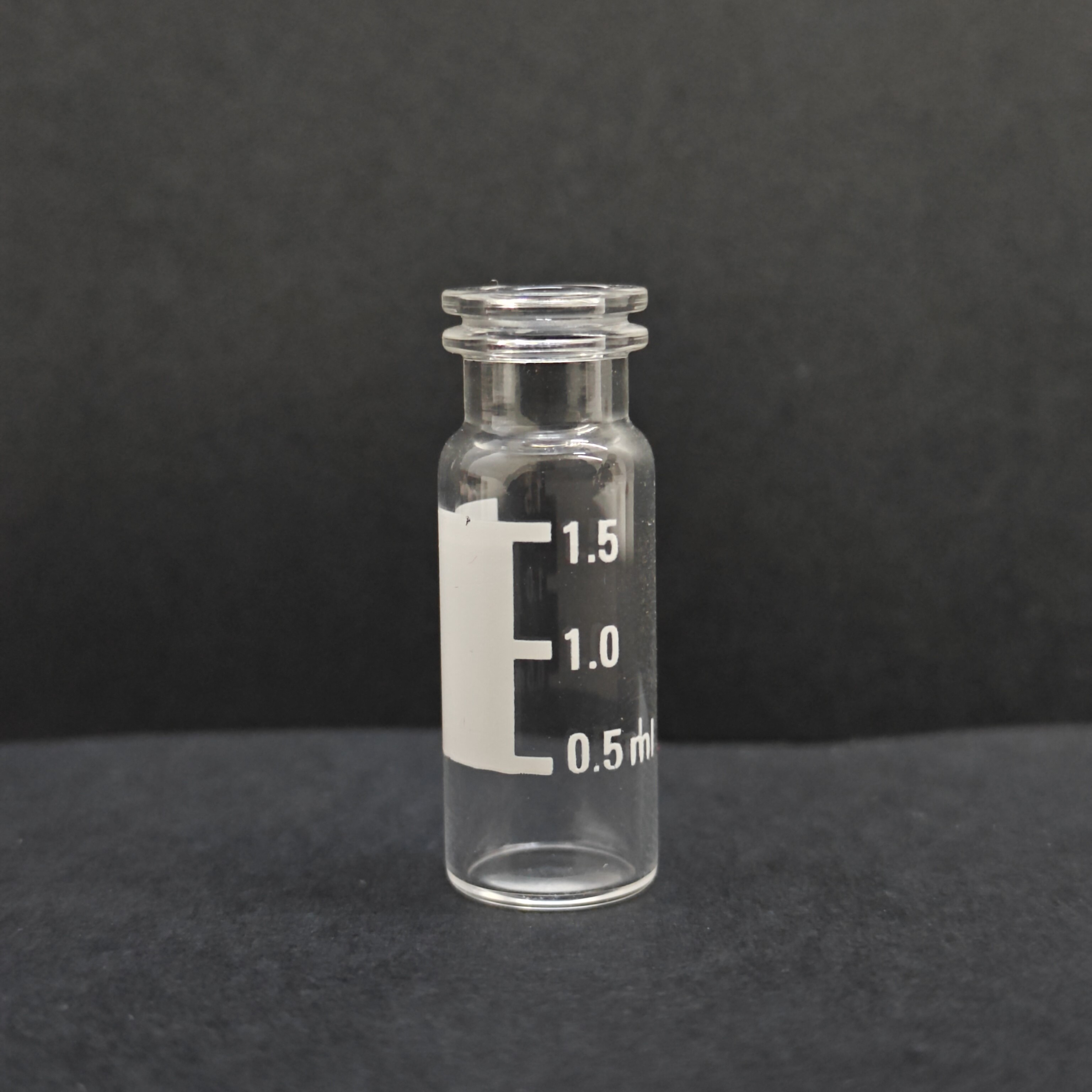 Snap Top Glass Vial